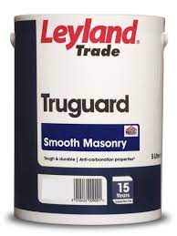 This versatile colour looks great on brickwork, render and stone, creating a calm neutral finish. Leyland Trade Truguard Smooth Masonry Colour Match