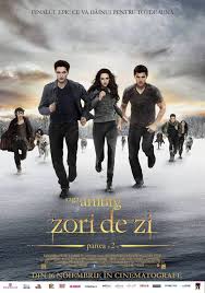 Al treilea film din seria twilight urmat de filmul the twilight saga eclipse explorează un triunghi amoros între bella (kristen stewart), edward (robert pattinson), și iacov (taylor lautner), clanul vârcolacilor și clanul cullen se unesc pentru a lupta cu o noua specie de vampiri. Saga Amurg Zori De Zi Partea Ii Home Facebook