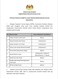 Tiada alamat pengilang pada packaging produk. Ns Daily On Twitter Kenyataan Media Ns Daily Produk Kosmetik Yang Mengandungi Racun Berjadual Merkuri Hydroquinone Tretinoin Betamethasone 17 Valerate Deeja Cosmetics Laika Cream Zulai Cream Yus Cream Dnars Luvee Cream