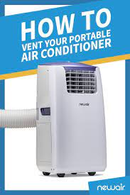 It takes air from the room that's hot, stale, and humid, and blows it over a cold metal coil that's filled with refrigerant. How To Vent Your Portable Air Conditioner Portable Air Conditioner Portable Air Conditioning Air Conditioner