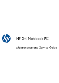Install the latest driver for hp officejet 7500a. Hp Pavilion G4 1010 Maintenance And Service Manual Pdf Download Manualslib