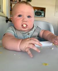 Can I give water to wash down chewed food?