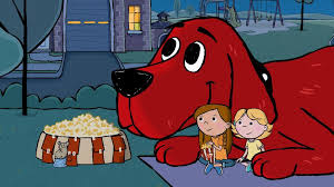 Join emily elizabeth and her big red dog, clifford, as they explore their island home and go on big new adventures! Scholastic On Twitter Lights Camera Action Clifford Emily Elizabeth And Samantha Are Movie Night Ready Pop Some Popcorn And Watch Clifford The Big Red Dog On Amazon Prime Video And Pbs Kids