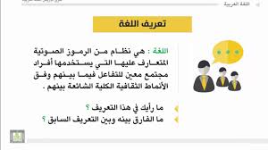 طرق تدريس اللغة العربية الوحدة 1 تعريف اللغة Youtube