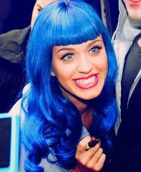 Katy Perry Blue Wig Love Her Blue Eyes Katy Perry Pictures Katy Perry Katy