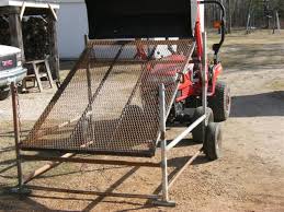 Today i try out a topsoil screener i built. Top Soil Screener Build Garden Tractor Forums