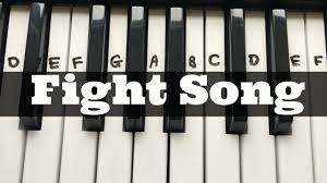 A Slow Easy Piano Tutorial Lesson Teaching You How To Play Fight Song By Rachel Platten On The Ke Keyboard Tutorial Easy Piano Songs Piano Songs For Beginners