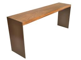 Reclaimed wood console table with metal legs. Contemporary Sideboard Table Tamburil Rotsen Furniture Wooden Rectangular In Reclaimed Material