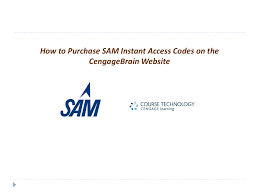 A course key is a string of numbers and letters that identifies the specific materials you will need access to for your course. Purchasing Sam Access Code Online