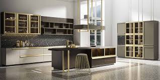 However, this modern house design in kenya is not common especially in a bungalow since it is small and people would prefer a bigger house such as the lobby area is big enough, kitchen and other rooms not squeezed as space is not an issue here. Modern Matte Lacquer Kitchen Design With Golden Handles Plcc20087 Oppein Kenya Oppein Kenya
