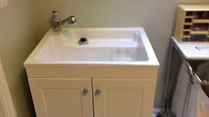 glacier bay laundry sink cabinet review