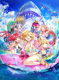 shironeko project summer 2019 girl meets shark wallpaper hd hq darkneel buster anime kỳ ảo nghệ thuật anime