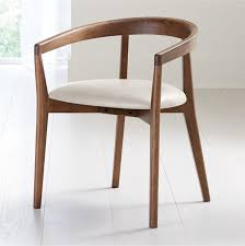 Cullen Shiitake Sand Round Back Dining Chair Crate And Barrel In 2020 Round Back Dining Chairs Dining Chairs Modern Dining Chairs