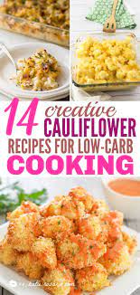 14 Delicious Low Carb Cauliflower Recipes Katie Rosario Recipes Vegetarian Recipes Healthy Recipes