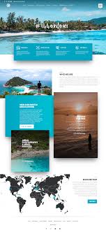 144ontour Travel Web Design Drone Footage On Behance Travel Website Design Website Design Layout Web Layout Design