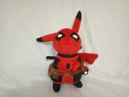 A Sample Of A Plush Toy Is Custom Made Pokemon Toy Plush Etsy Deadpool Plush Pokemon Toy Anime Toys