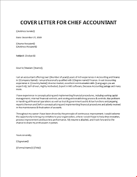 Senior Accountant Cover Letter
