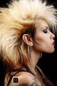 80 S Punk Rock Hair Styles Medium Length Hair Styles Rocker Hair
