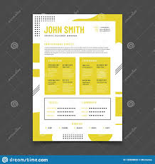 cv design. professional resume with