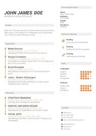 Use bold, capitals, and italics, but avoid underlining. Online Cv Builder Guide Here S How To Use Cv Template