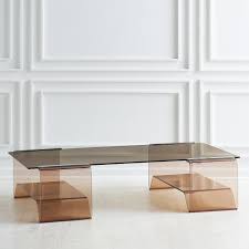 They are more clear and clean so as to make the interior space look larger. Michel Dumas Lucite Coffee Table With Smoked Glass Top In 2021 Lucite Coffee Tables Coffee Table Coffee Table Design