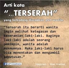 Sikap terakhir (langkah yang harus dijalankan) contoh: Kata Kata Arti Kata Terserah Yang Diucapkan Wanita Ajp Creations