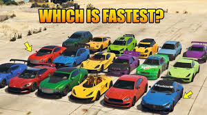 Gta V Online Which Is Fastest Sport Cars Drag Race Part 1 Fast Sports Cars Sport Cars Gta