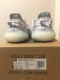 Adidas Yeezy Boost 350 V2 Blue Tint Size Uk 4 5 Brand New In Brighton East Sussex Gumtree