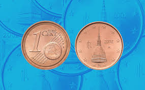 The oak twig, reminiscent of that found on the former german pfennig coins, provides the motif for these coins. The 2002 One Cent Mole Antonelliana Italia Italy