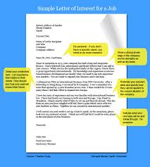Specifically state what it is that you are applying for or interested in applying for (e.g., the position, appointment, student or other identify what you hope to accomplish by sending your letter and the action you would like the recipient to take. Letter Of Interest In A Job Sample Templates