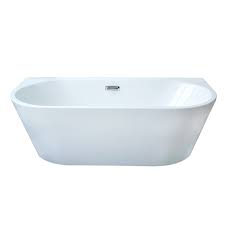 Baignoire Ilot L 170x L 75 Cm Blanc Ilova Baignoire Balneo Baignoire Leroy Merlin