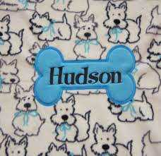 Personalized art pet portrait blanket is the best gift for a pet lover. Free Shipping Reversible Scottie Personalized Pet Blanket Dog Etsy Personalized Pet Blanket Personalized Pet Dog Blanket