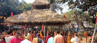 Jamshedpur News:कलश यात्रा के साथ साकची शीतला मन्दिर में रूद्र चंडी महायज्ञ  की हुई शुरुआत | Bihar Jharkhand News Network