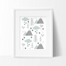 Cadre Chambre Bebe Nature Scandinave A Imprimer Affiche Animaux Affiche Scandinave Decoration Nordique Imprime Loup Sauvage Scandinavian Wall Art Printable Kids Poster Nordic Printable