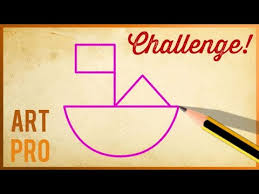 Brain teaser draw without lifting pencil puzzles. Draw A Boat Without Lifting Pencil Brain Game Youtube