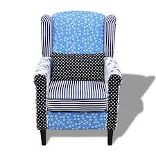 Kave home fauteuil kody patchwork bleu amazon fr cuisine maison. Patchwork Bleu Achat Vente De Patchwork Pas Cher
