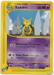 Maybe nintendo will begin reprinting kadabra cards, but maybe it won't! Longstanding Ban On Pokemon Tcg Printing Kadabra Cards To Be Lifted News Nintendo World Report