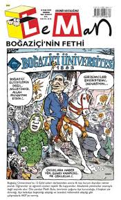 Boğaziçi üniversitesi'nde dün yeni rektör atamasına yönelik büyük eylemler yapılmıştı. Leman Dan Bogazici Nin Kayyim Rektoru Hakkinda Kapak