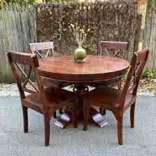 Get comfortable around the dinner table and enjoy the benefits that families who eat meals together relish. 48 Round Dining Table Nadeau Chicago