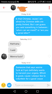 Since popular dating app, tinder, was released in 2012, it has changed the way people date. 17 Funny Tinder Messages That Ll Make You Glad You Re Not Single