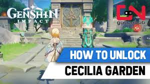 How To Unlock Cecilia Garden Puzzle Guide Genshin Impact Domain Of Forgery Youtube