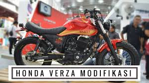 Ambil saja varian termurahnya yang berpelek baja, anda pun bisa menggunakan rangka, mesin dan lampu depannya untuk membuat scrambler atau café racer yang keren. Honda Verza Modifikasi Youtube