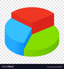 Isometric Pie Chart Icon