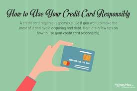 Slideshow How To Use Your Credit Card Responsibly Credit Card Good Credit Bad Debt