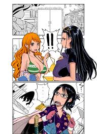 Yuriwhale] Robin Nami Medley (One Piece) (Co... - One Piece Hentai Doujinshi