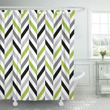 Pin By Linita Claassen On Black Decor Bathroom In 2020 Gray Bathroom Decor Lime Green Curtains Green Shower Curtains