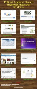 10 Great Academic Search Engines For Research Students Educational Technology And Mobile Lerarning Educational Technology Research Skills Education