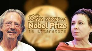 The nobel prize in literature 2018 was awarded to olga tokarczuk for a narrative imagination that with encyclopedic passion represents the crossing of boundaries as a form of life. Olga Tokarczuk Peter Handke Awarded Nobel Prizes In Literature Cgtn