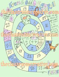 Kick off the maths fun here. Free Printable Odd And Even Easter Math Game Easter Math Games Math Game Freebie Easter Math