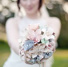 You're not confined to using fresh flowers only when it comes to making your diy bouquet. Make Your Own Paper Wedding Bouquet Hen Party Workshop By The Origami Boutique Notonthehighstreet Com